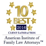 A picture of the american institute of family law attorneys logo.